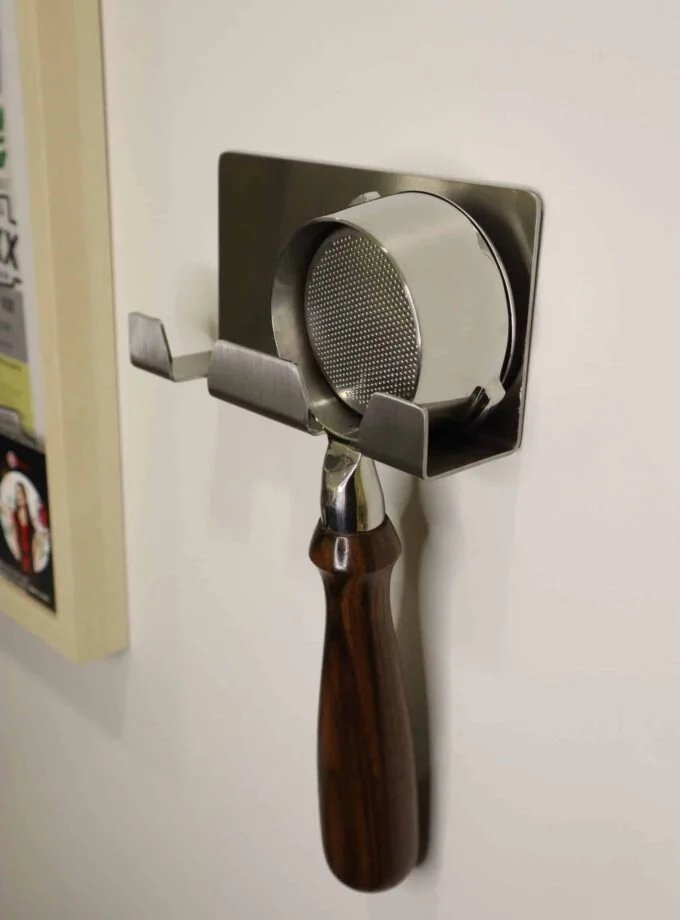 Stainless Steel Portafilter Holder - Single and Double