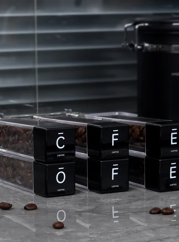 IKAPE Coffee Bean Cellar Tubes – Single Dose Coffee Bean Storage Set (6 or 12 Tubes)