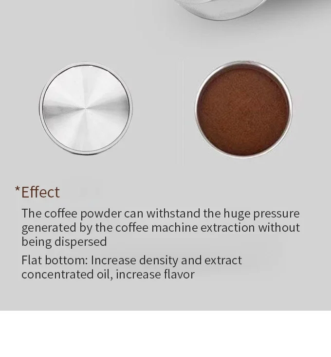Calibrated Coffee Tamper – Constant Pressure Spring-Loaded Espresso Tamper (51mm / 53mm / 58mm)