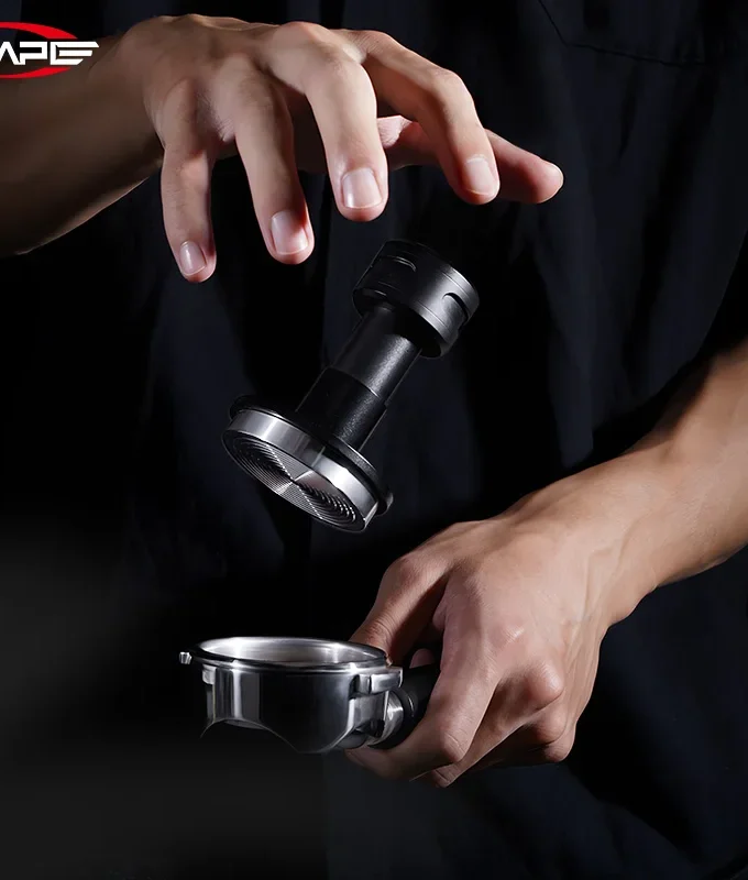 IKAPE Espresso Tamper V5 – Calibrated Coffee Tamper with Sound Feedback & Spring Pressure Control