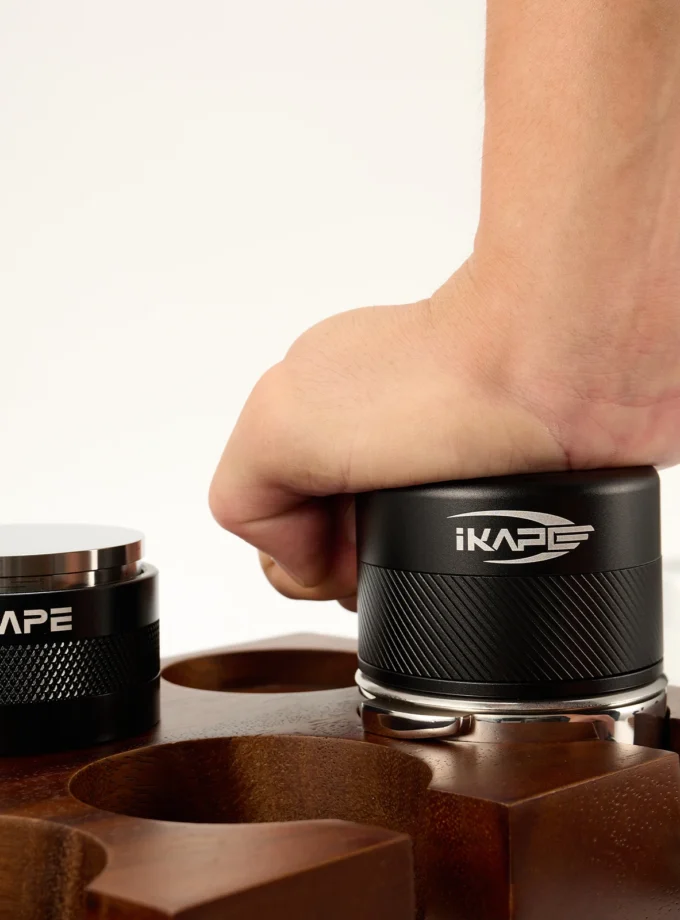 IKAPE Espresso V4 Calibrated Tamper – Premium Spring-Loaded Coffee Tamper for Perfect Extraction