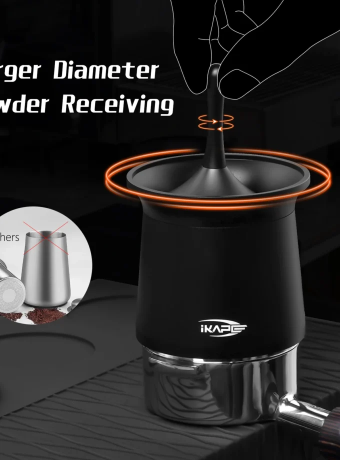 IKAPE Coffee Blind Shaker – Espresso Powder Receiver Cup for 51mm / 54mm / 58mm Portafilters